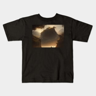 landscape pictures for wall grassy Kids T-Shirt